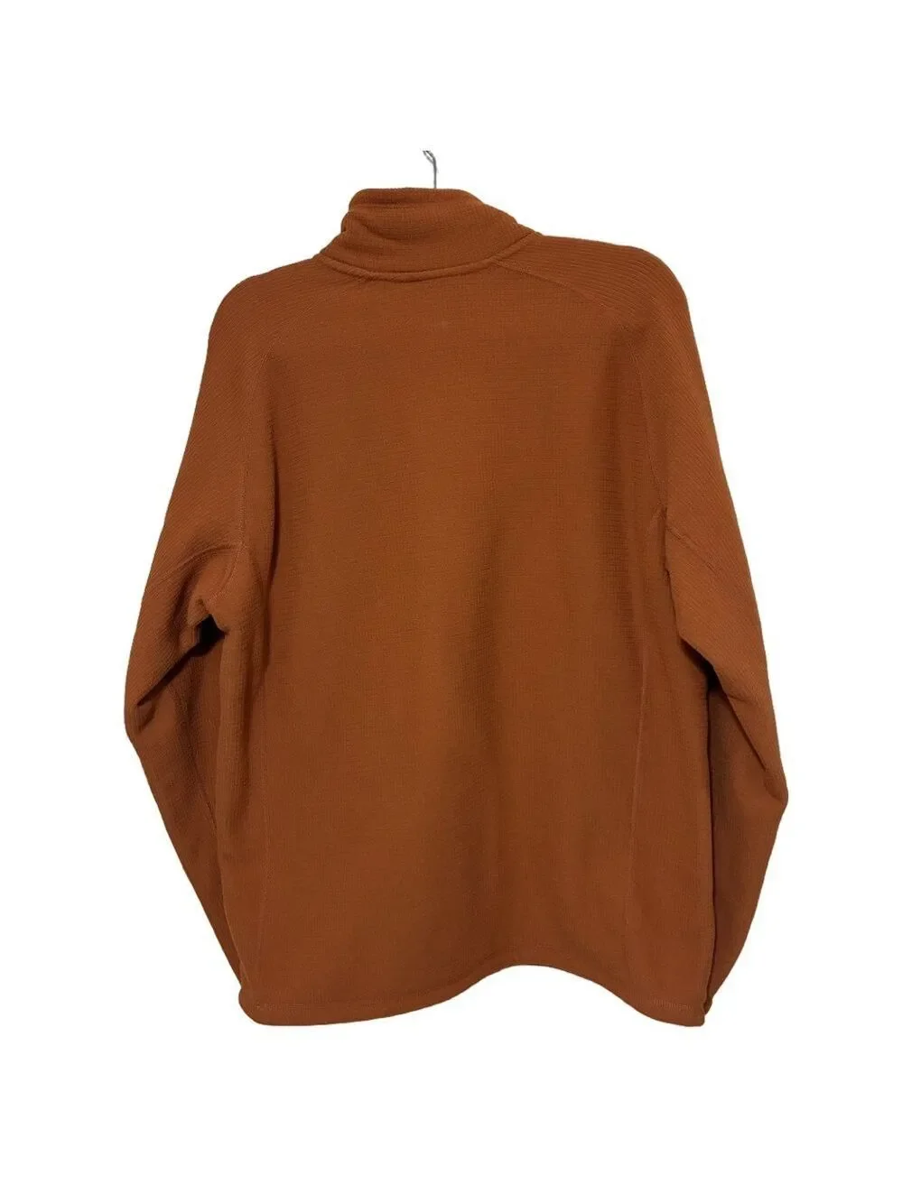 The North Face 100 Glacier 1/4-Zip Sweater Men’s L Burnt Orange Pullover Thermal